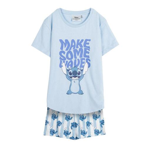 Børnepyjamasser Stitch Blå 8 år