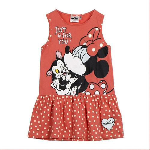 Kjole Minnie Mouse Rød 4 år