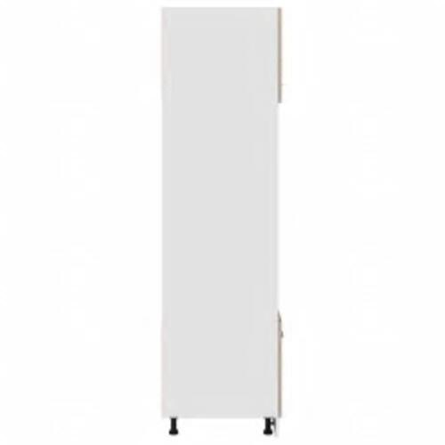 Skab til mikroovn 60x57x207 cm konstrueret træ sonoma-eg