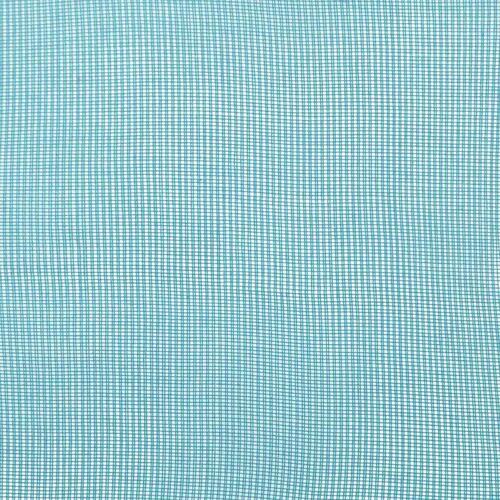 Voile-gardiner med løkker 2 stk. 140x225 cm turkis