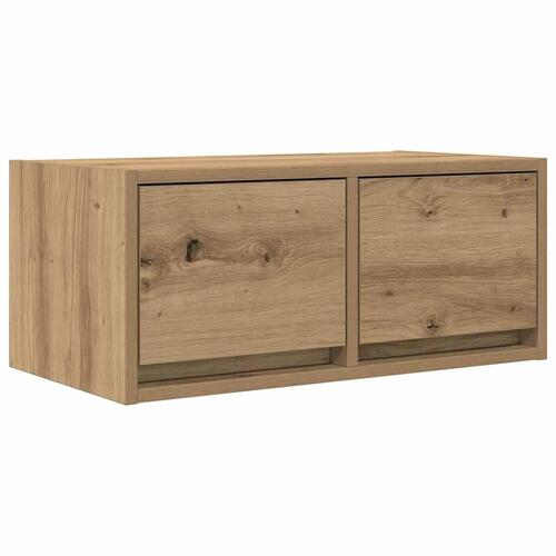 Tv-bord 60x31x25,5 cm konstrueret træ kunsteg