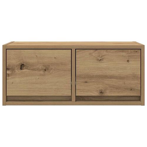 Tv-bord 60x31x25,5 cm konstrueret træ kunsteg