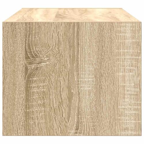 Tv-borde 2 stk. 60x31x25,5 cm konstrueret træ sonoma-eg