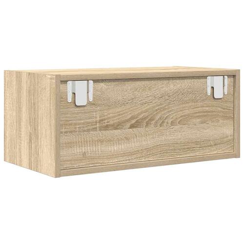 Tv-borde 2 stk. 60x31x25,5 cm konstrueret træ sonoma-eg