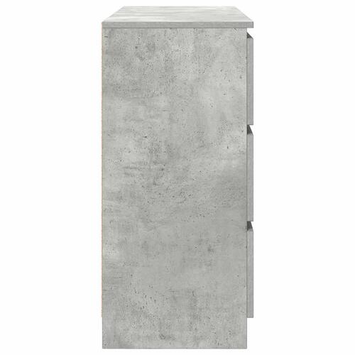 Skænk 100x35x76 cm konstrueret træ betongrå