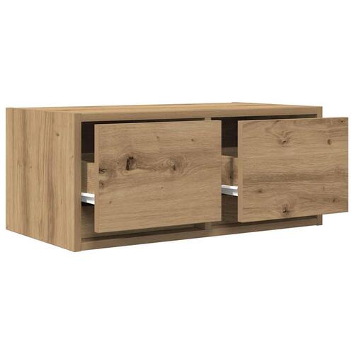 Tv-borde 2 stk. 60x31x25,5 cm konstrueret træ kunsteg