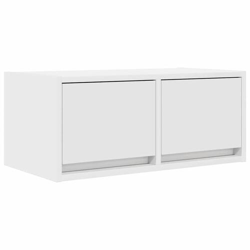 Tv-bord 60x31x25,5 cm konstrueret træ hvid