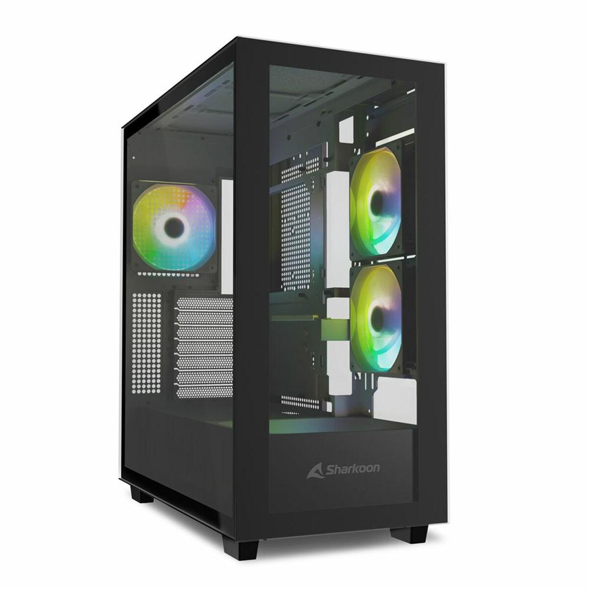 Sharkoon Rebel C60 ATX midi-tower kabinet - Sort billede