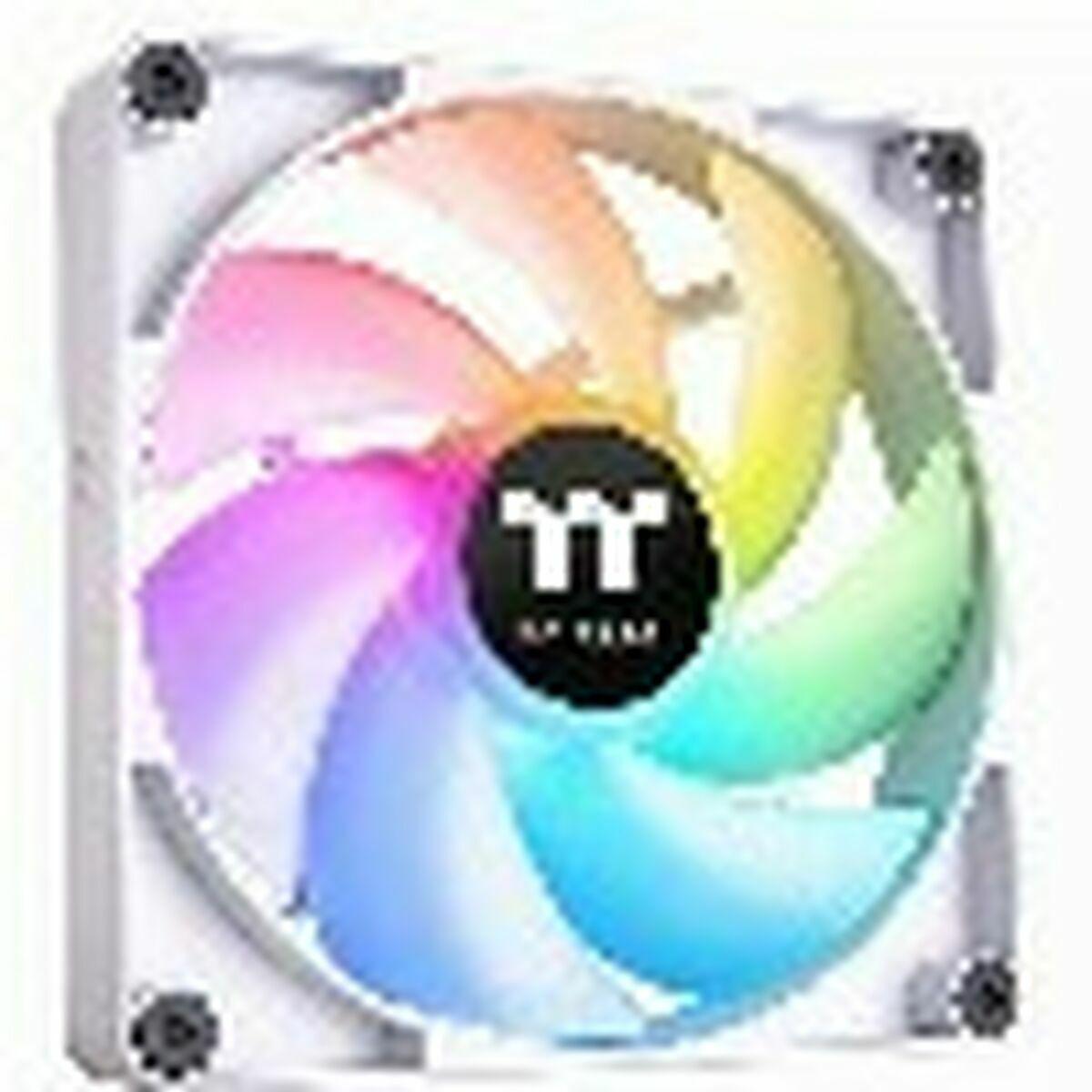 THERMALTAKE CL-F154-PL14SW-A RGB boxventilator - hvid, 5 V billede