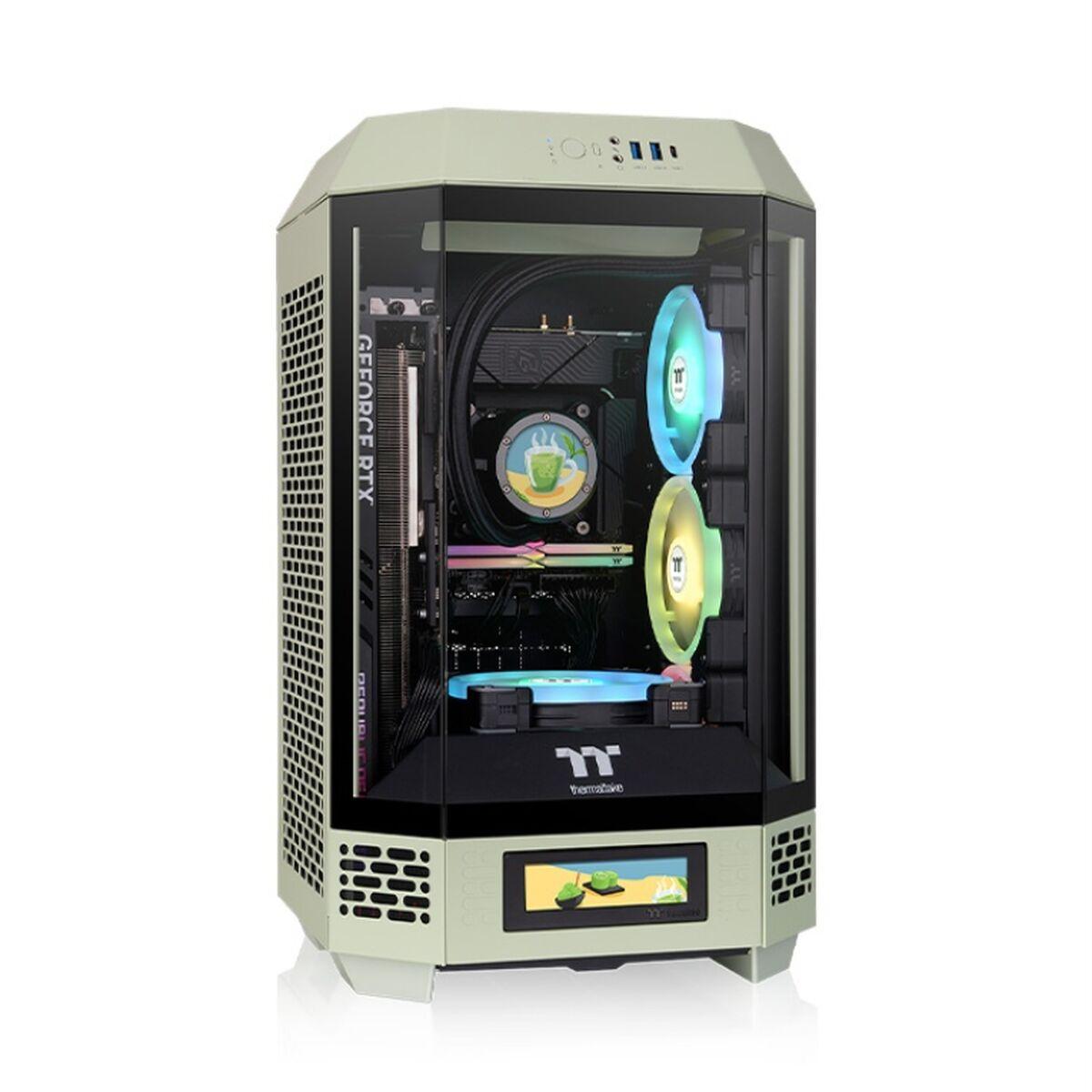 THERMALTAKE The Tower 250 - ATX semi-tårn kabinet, grøn