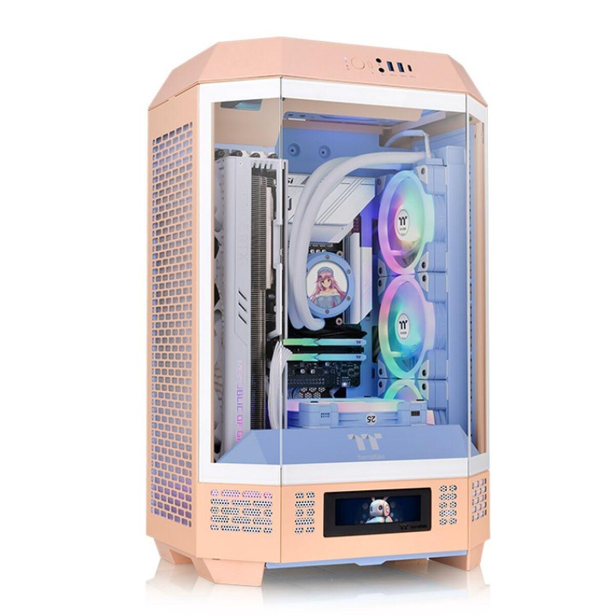 THERMALTAKE Tower 300 - ATX semi-tårn, Peach Fuzz (fersken)