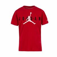 Børne Kortærmet T-shirt Jordan Jumpman Sustainable Graphi Rød XL