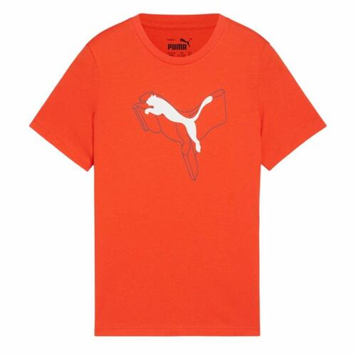 Børne Kortærmet T-shirt Puma 7-8 år