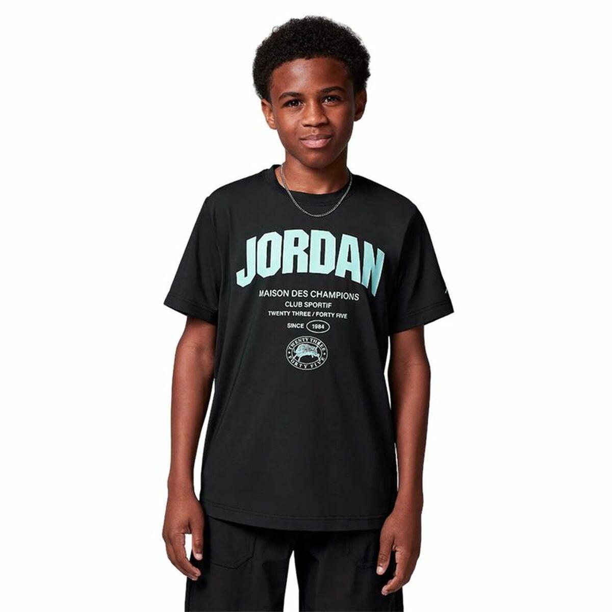 Jordan Jdb Des Champions T-shirt til drenge 8-10 år