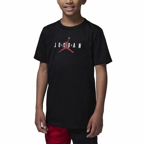 Børne Kortærmet T-shirt Jordan Jumpman Sustainable Sort 8-10 år