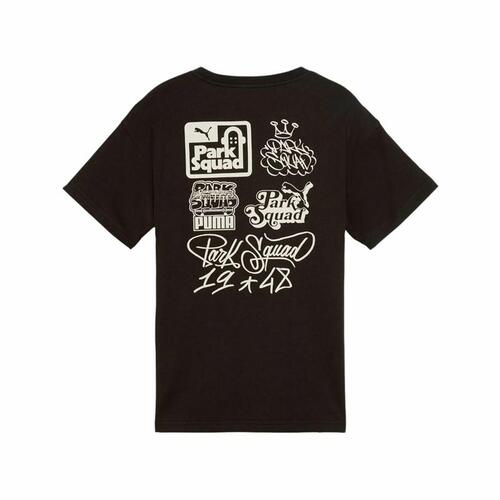 Børne Kortærmet T-shirt Puma Essenntials+ Mid 90S Graphic Sort 11-12 år