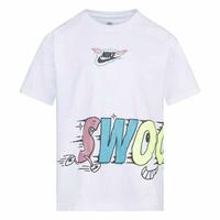 Børne Kortærmet T-shirt Nike KT-S/S Knit Hvid 5-6 år