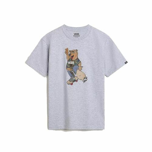 Børne Kortærmet T-shirt Vans Peace Oso Crew Grå 12-14 år