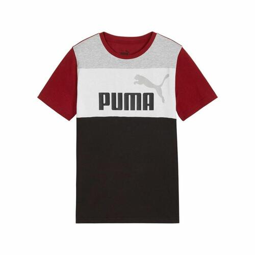 Børne Kortærmet T-shirt Puma Ess Block 13-14 år