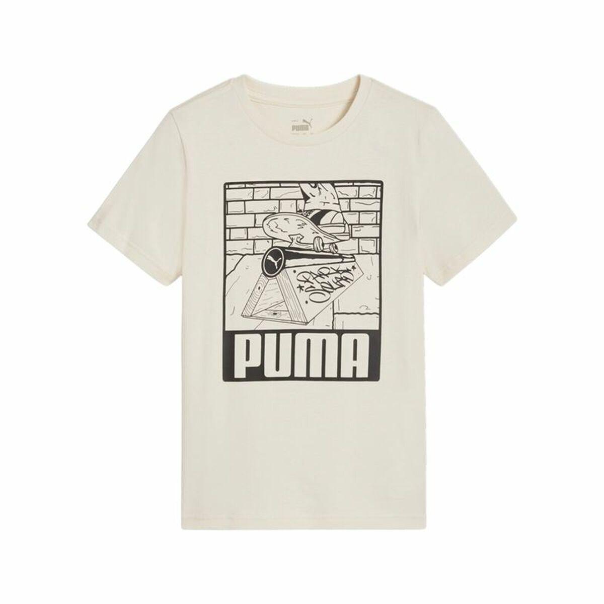 Børne Kortærmet T-shirt Puma Essentials+ Mid 90S Graphic 7-8 år