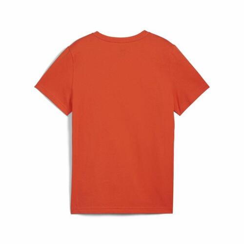 Børne Kortærmet T-shirt Puma Essentials+ 2 Col Logo 5-6 år
