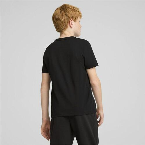Børne Kortærmet T-shirt Puma Essentials+ 2 Col Logo 11-12 år