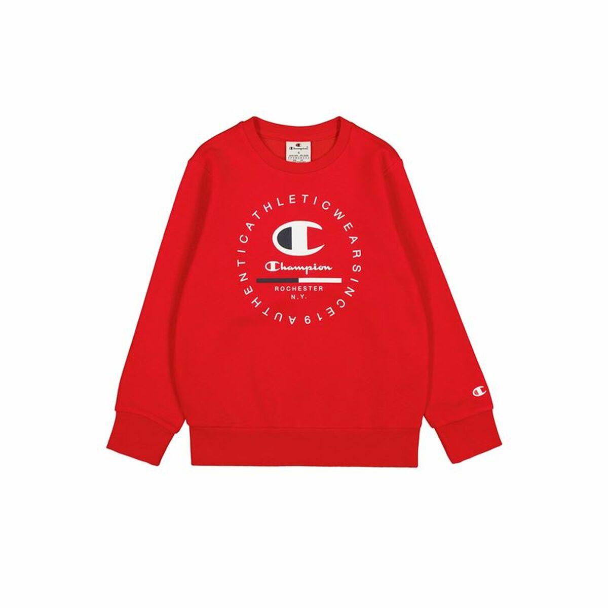 Champion sweatshirt til børn - rød (Tomat), str. 5-6 år