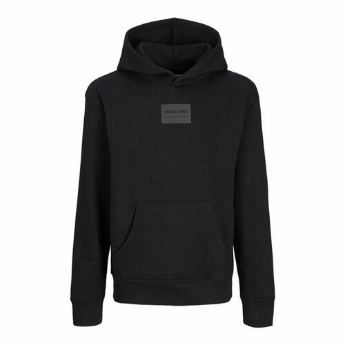 Hættetrøje til Børn Jack & Jones Jjhakkai Sort 10 år
