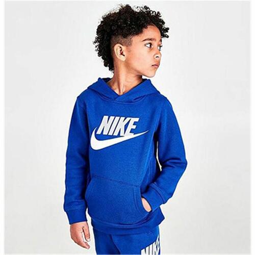 Hættetrøje til Børn Nike Club Hbr Blå 3 år