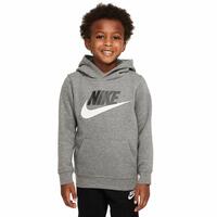 Hættetrøje til Børn Nike Club Hbr Grå 3 år