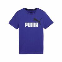 Børne Kortærmet T-shirt Puma Essentials + 2 Col Logo 9-10 år