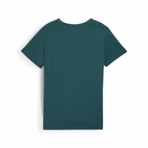 Børne Kortærmet T-shirt Puma Ess+ 2 Col Logo 13-14 år