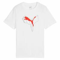 Børne Kortærmet T-shirt Puma Essentials+ Logo Lab Graphic 13-14 år