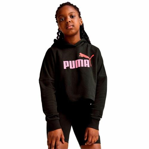 Sweatshirt med hætte til piger Puma 11-12 år