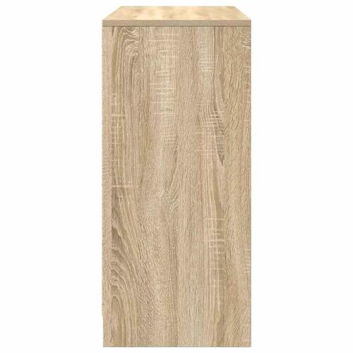 Skænk 85x34x76 cm konstrueret træ sonoma-eg