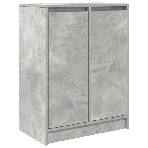 Skænk 57x34x76 cm konstrueret træ betongrå