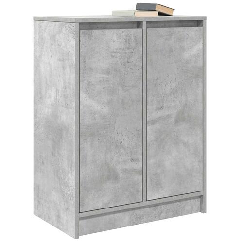 Skænk 57x34x76 cm konstrueret træ betongrå