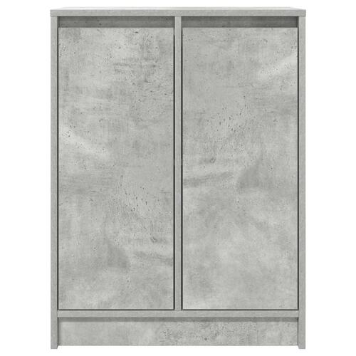 Skænk 57x34x76 cm konstrueret træ betongrå