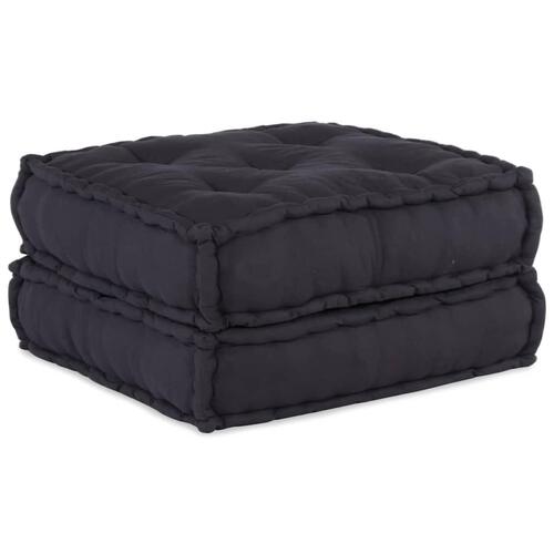 Modulpuf stof 70x70x36 antracitgrå