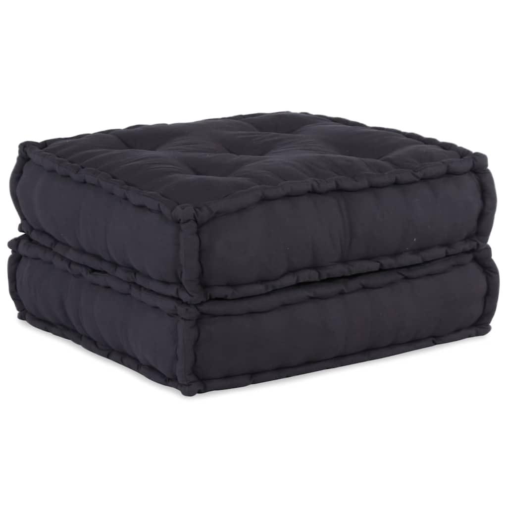 Modulpuf stof 70x70x36 antracitgrå