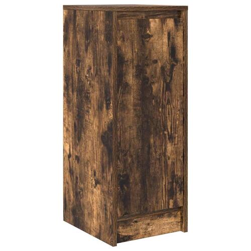 Skænk 29,5x34x76 cm konstrueret træ røget egetræsfarve