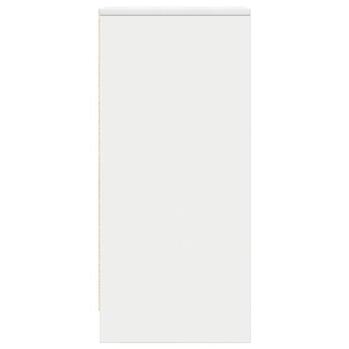 Skænk 29,5x34x76 cm konstrueret træ hvid