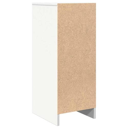 Skænk 29,5x34x76 cm konstrueret træ hvid