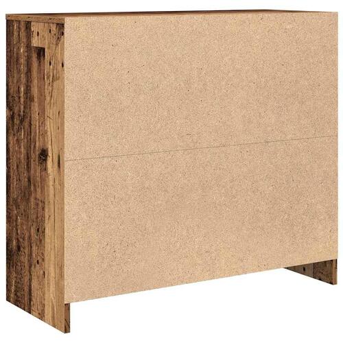 Skænk 85x34x76 cm konstrueret træ antikt træ