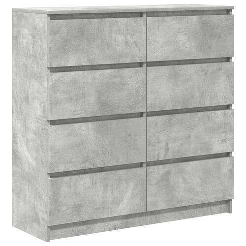 Skænk 100x35x99 cm konstrueret træ betongrå