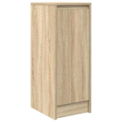 Skænk 29,5x34x76 cm konstrueret træ sonoma-eg