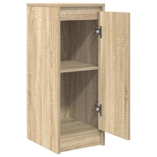 Skænk 29,5x34x76 cm konstrueret træ sonoma-eg