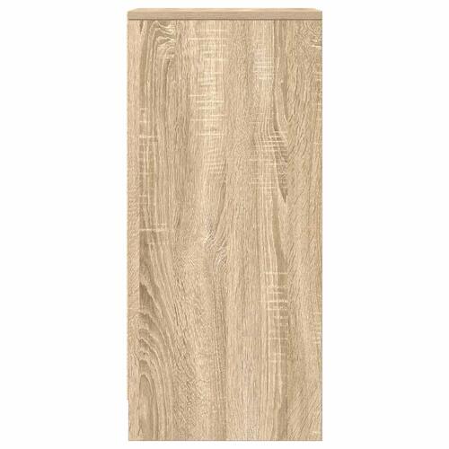 Skænk 29,5x34x76 cm konstrueret træ sonoma-eg