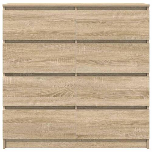 Skænk 100x35x99 cm konstrueret træ sonoma-eg