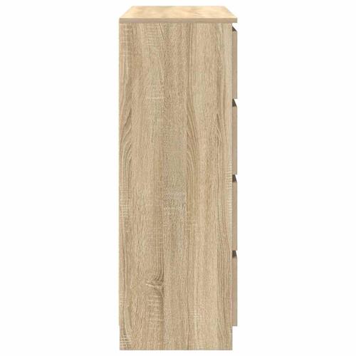 Skænk 100x35x99 cm konstrueret træ sonoma-eg